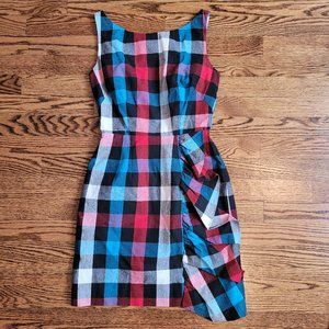 Zachary's Smile Check Pattern Vintage Dress Size 0
